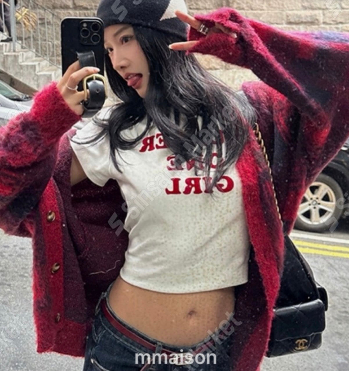 NUMBER ONE GIRL Tee (Rosie同款）【4色入】