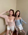 多巴胺扭扭背心外套套裝 【7色入】