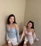 多巴胺扭扭背心外套套裝 【7色入】
