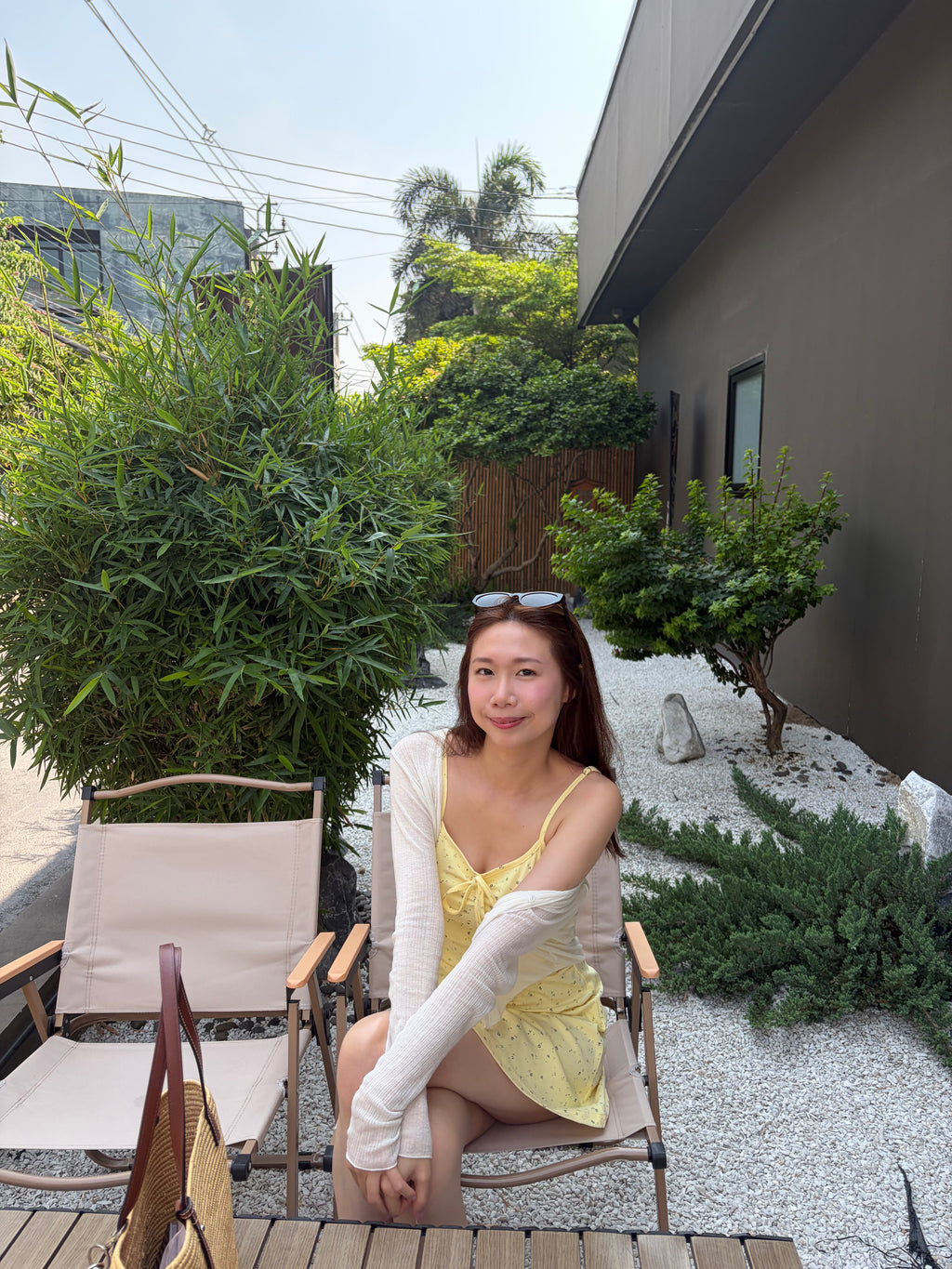 可愛小碎花吊帶餃子胸短裙仔